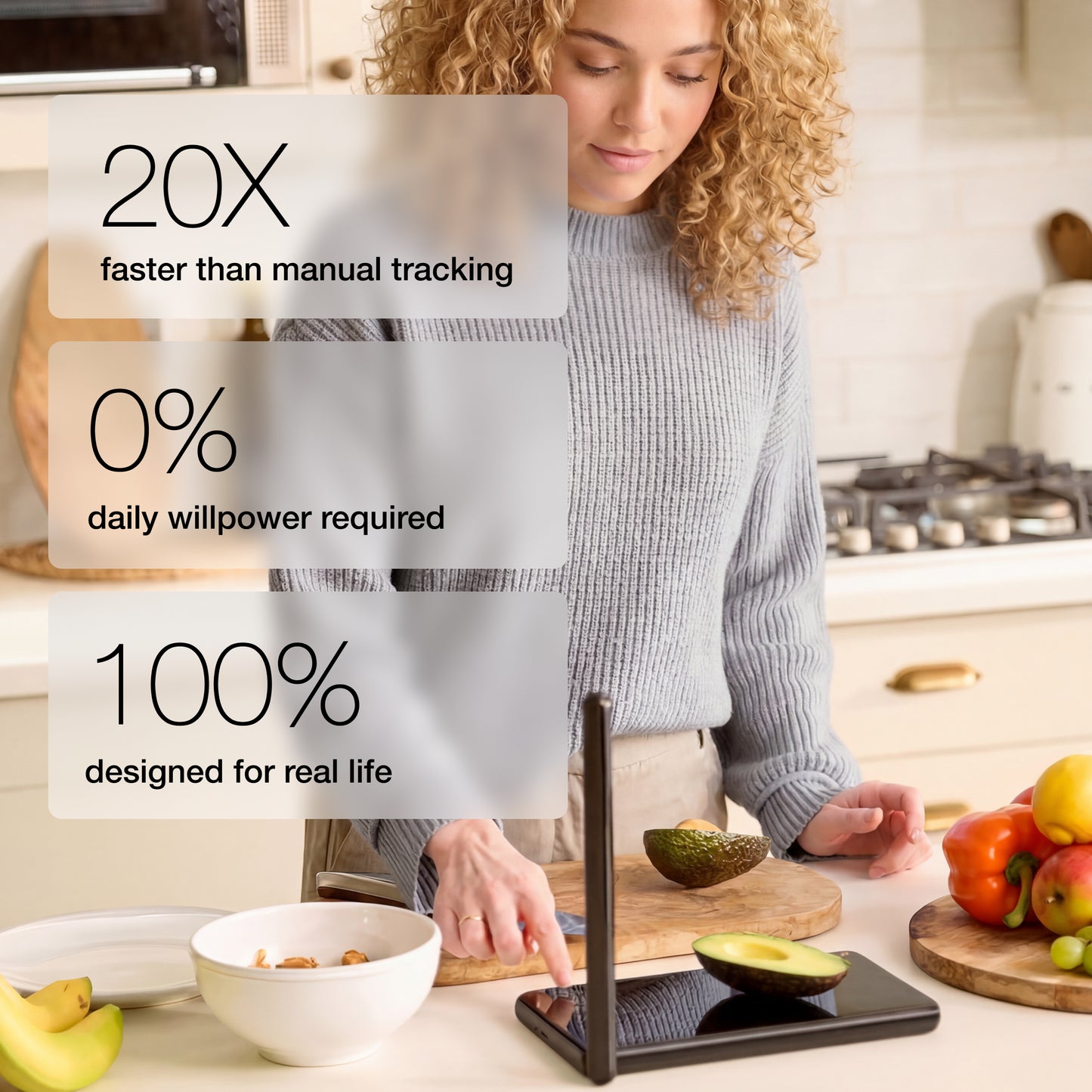 The World's First AI Scale That Automatically Counts Calories