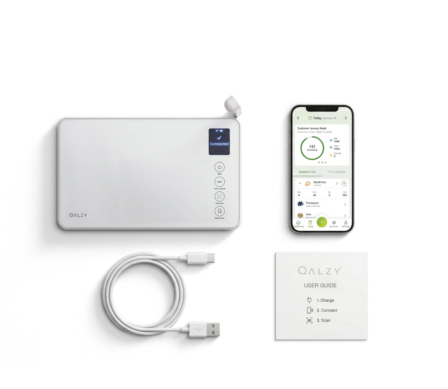 The World's First AI Scale That Automatically Counts Calories