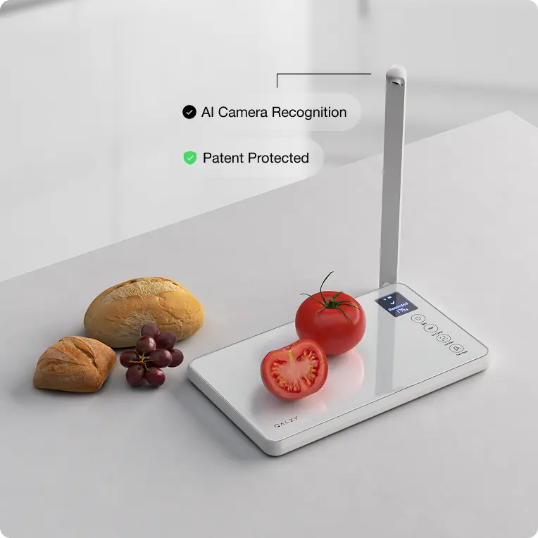 The World's First AI Scale That Automatically Counts Calories